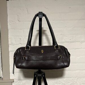 Cole Haan Dark Brown Leather Baguette